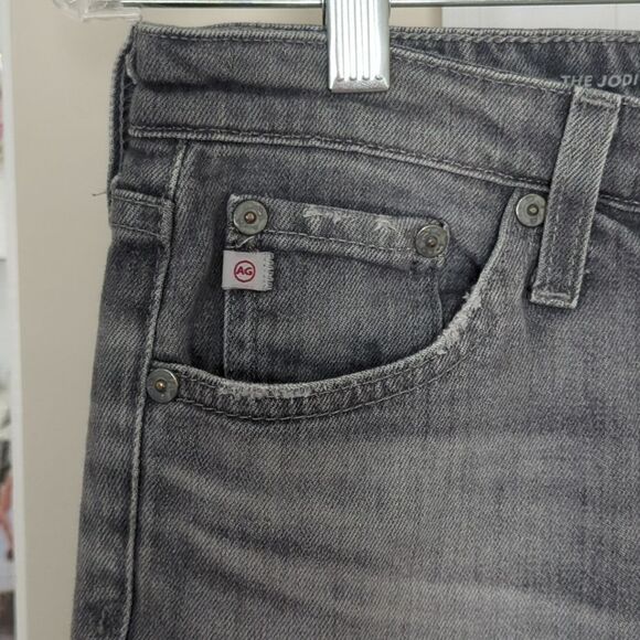 AG Jodi High-Rise crop kick flare Jeans in Gray - Picture 4 of 12
